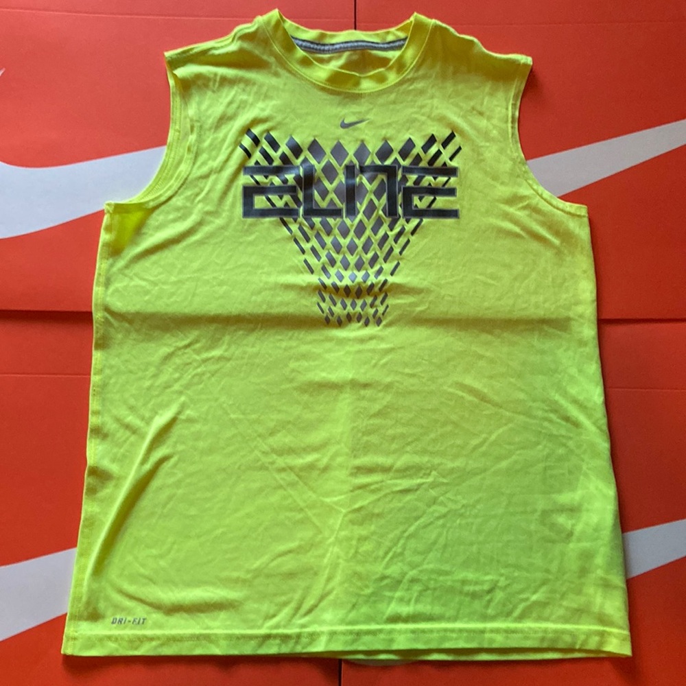Nike neon Dri-Fit tank top
